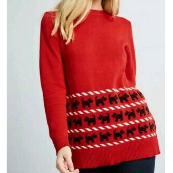 ModCloth Scottie Dog Sweater - Picture 2 of 4